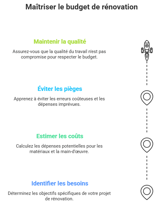 schema maitriser budget rénovation
