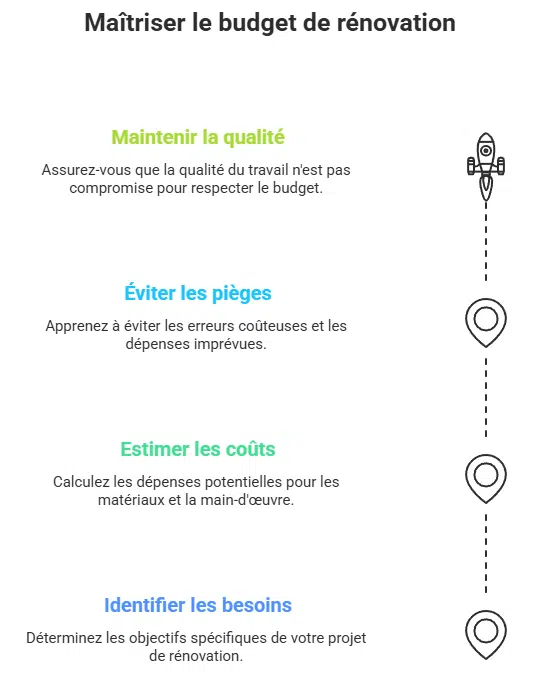 schema maitriser budget rénovation