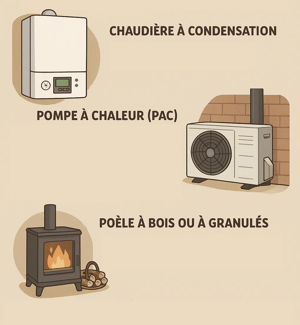 Comment réaliser des économies d’électricité ?
pompe à chaleur, chaudière à condensation,