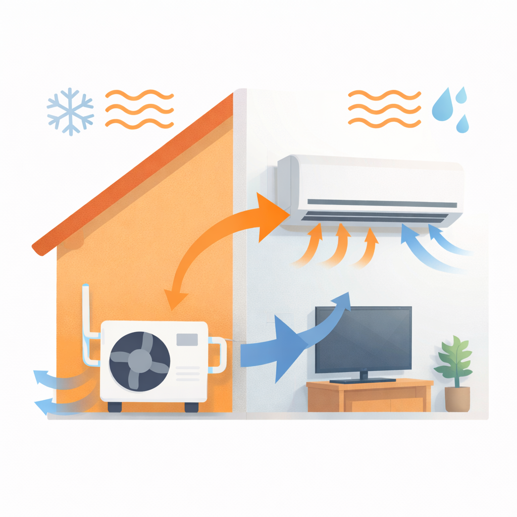 Qu'est-ce qu'une pompe à chaleur air-air ?